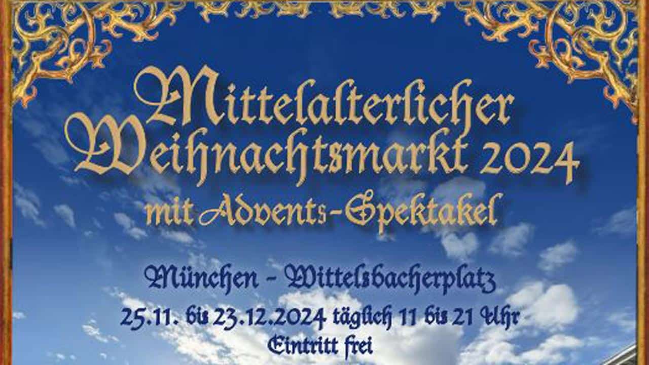 München: Mittelalterlicher Christkindlmarkt