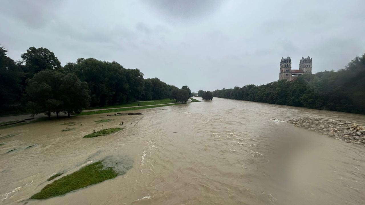 Wie groß ist die Hochwassergefahr aktuell für München?