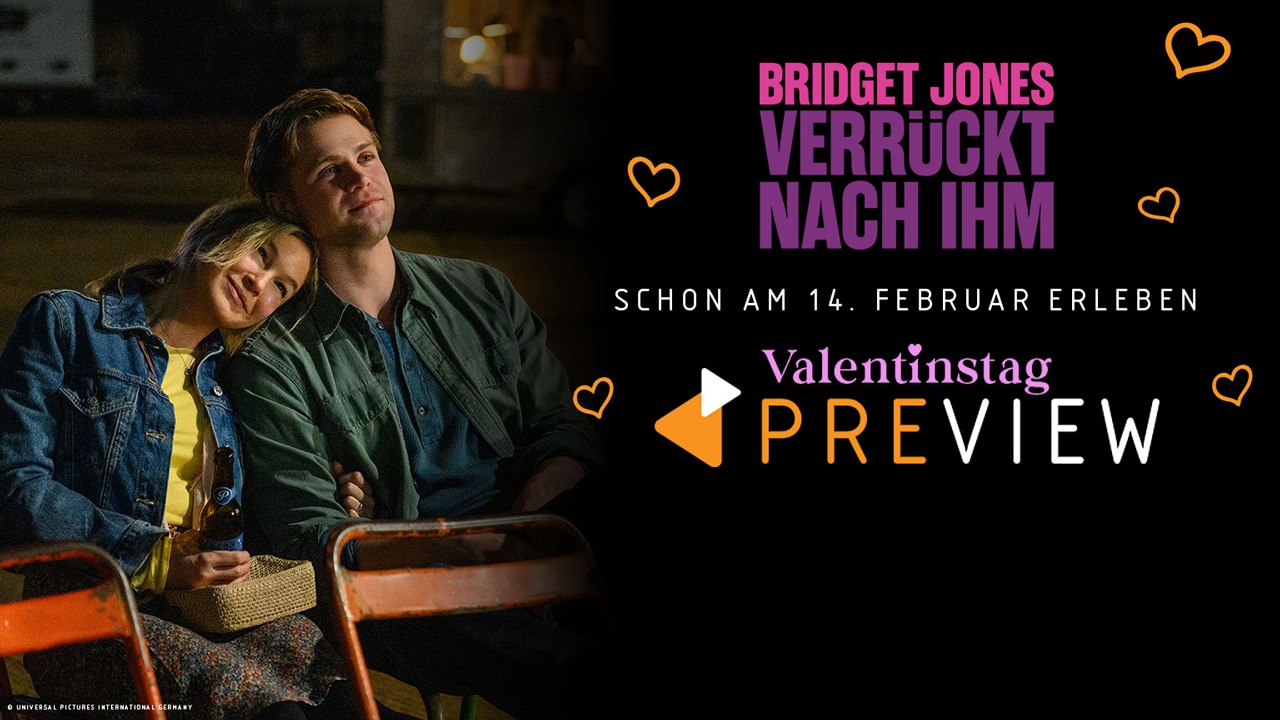 Ein ganzer Kinosaal für euch: Valentinstag-Special mit Bridget Jones