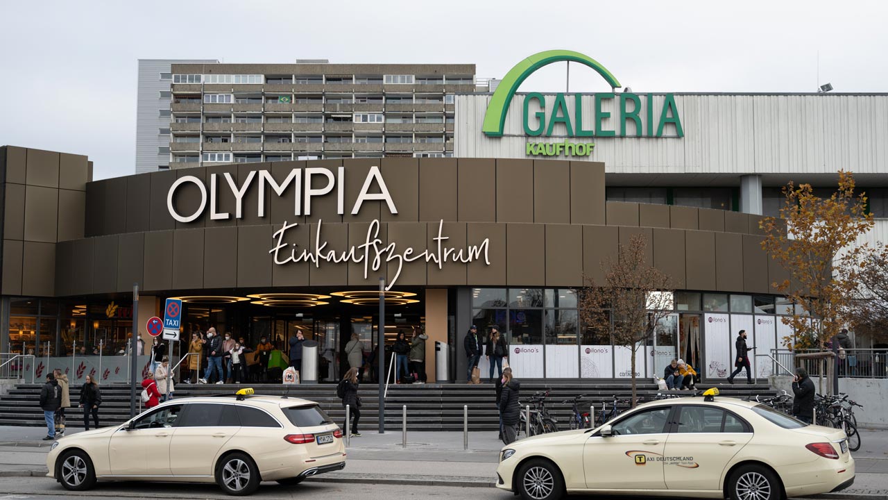 Entwarnung! Polizei spricht von Fehlalarm im Olympia Einkaufszentrum